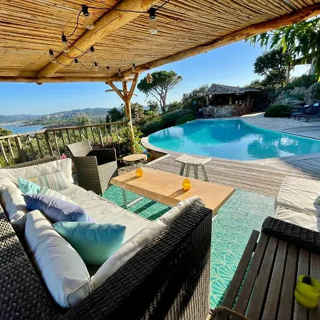 Villa Vue Mer, Piscine Chauffee, Plage, Tennis, Port Prive *